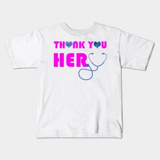 THANK YOU HERO Kids T-Shirt